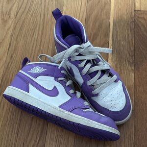 Purple Jordans
